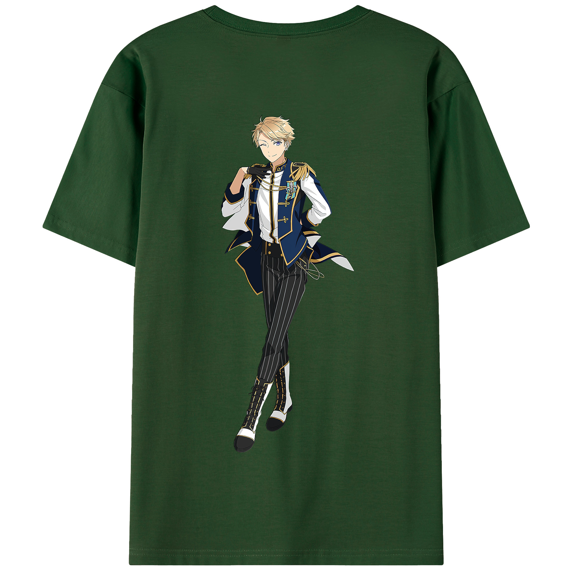 （画像用） あんさんぶるスターズ! Ensemble Stars 綿100％半袖Tシャツ（背面プリント）